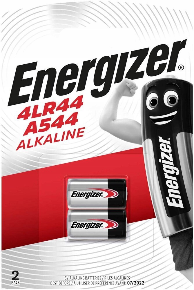 

*bateria Energizer A544 4LR44 476A 867 2 Sztuki