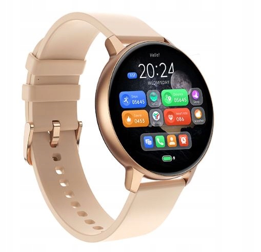 Smartwatch Tracer SMW9A Spark 1.43 Amoled Pudrowy róż Zegarek damski