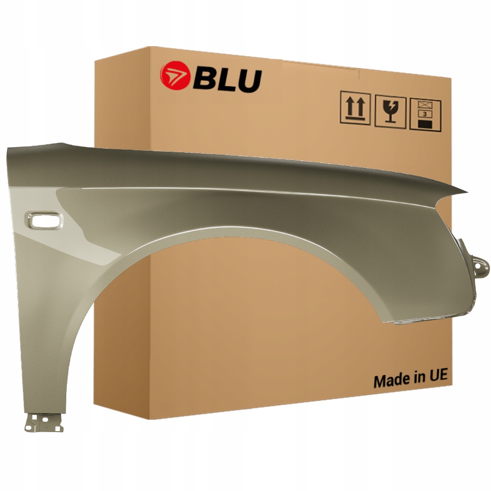 Blu Blatník Audi A4 B7 LY1Q pravý zlatý 04-08 přední Pozink DakarBeige