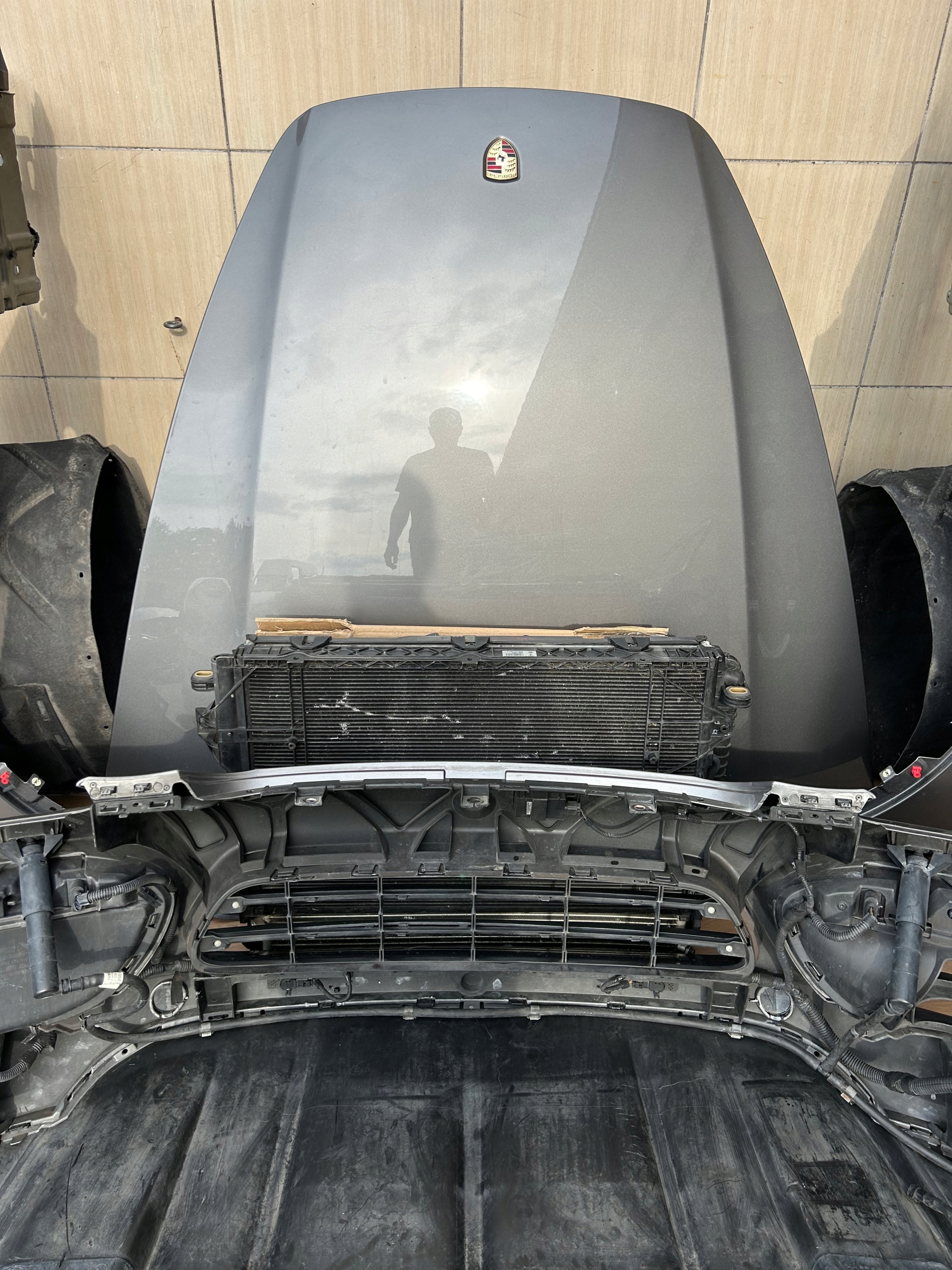 Frontstoßstange komplet Porsche Cayenne 7P 10-14