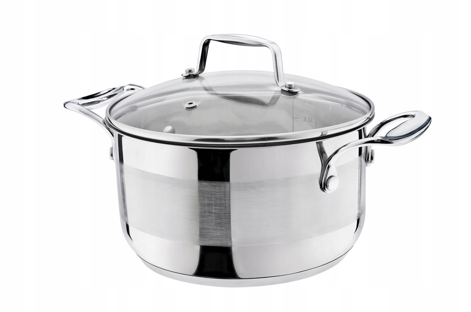 

Garnek stalowy 5,8 l 24 cm grube dno indukcja