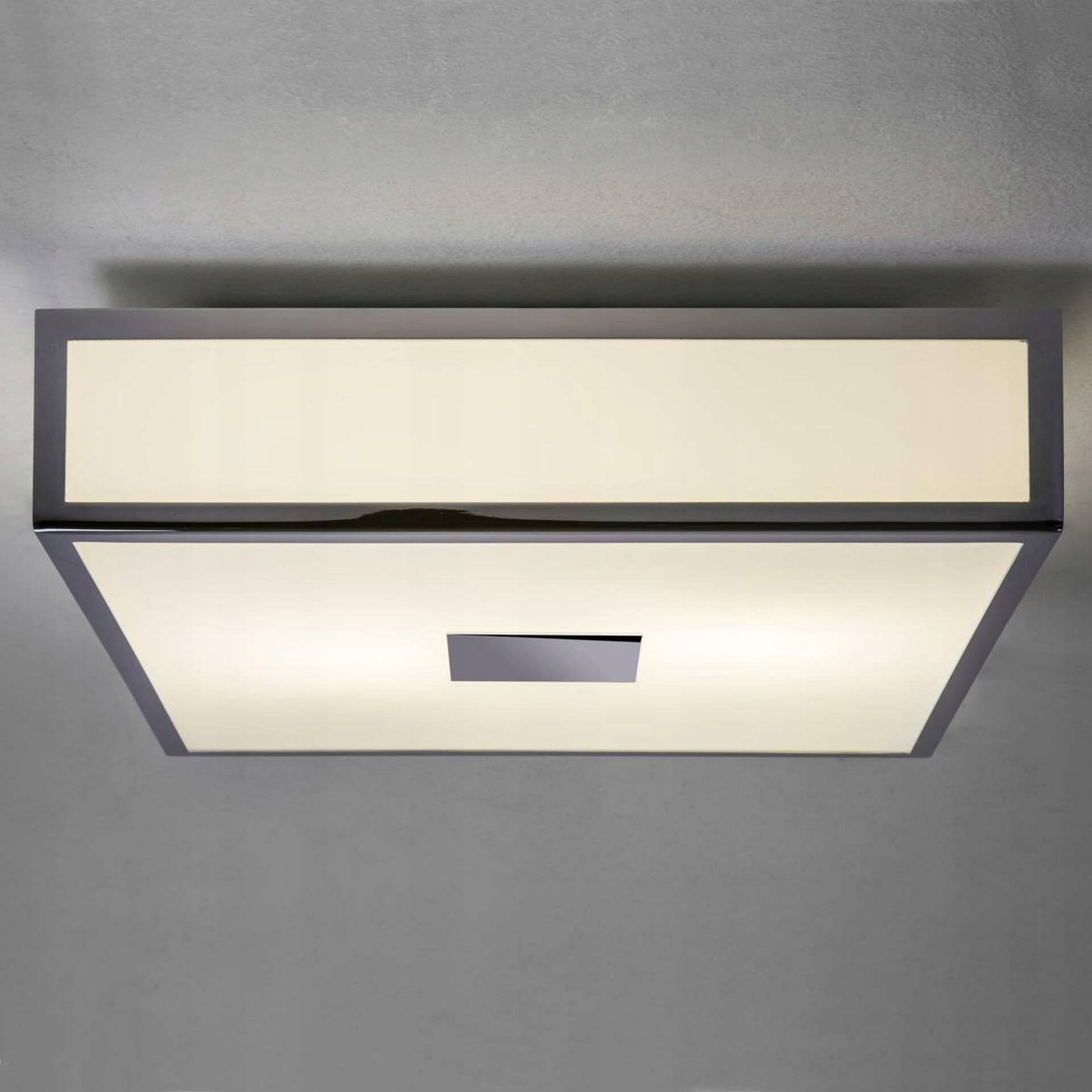 Astro Mashiko Classic 300 Square chróm IP44 2xE27 stropné svietidlo 30x30 cm