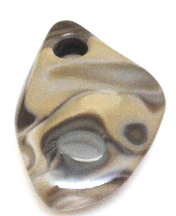 Křemík pruhovaný – přívěsek – 63x43x12 mm