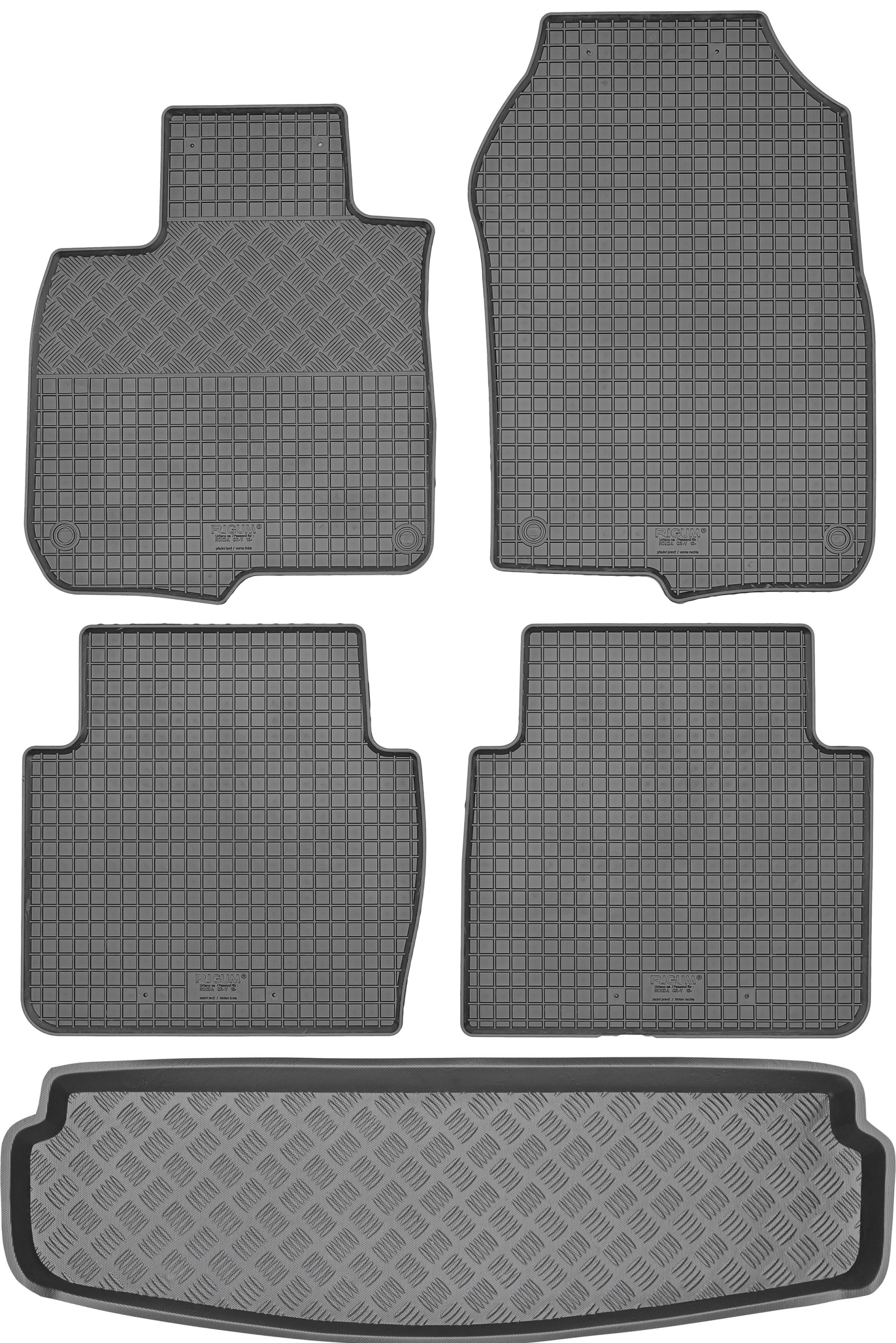 Honda Cr-v V Suv 2019- Sada Gumové rohože rohož