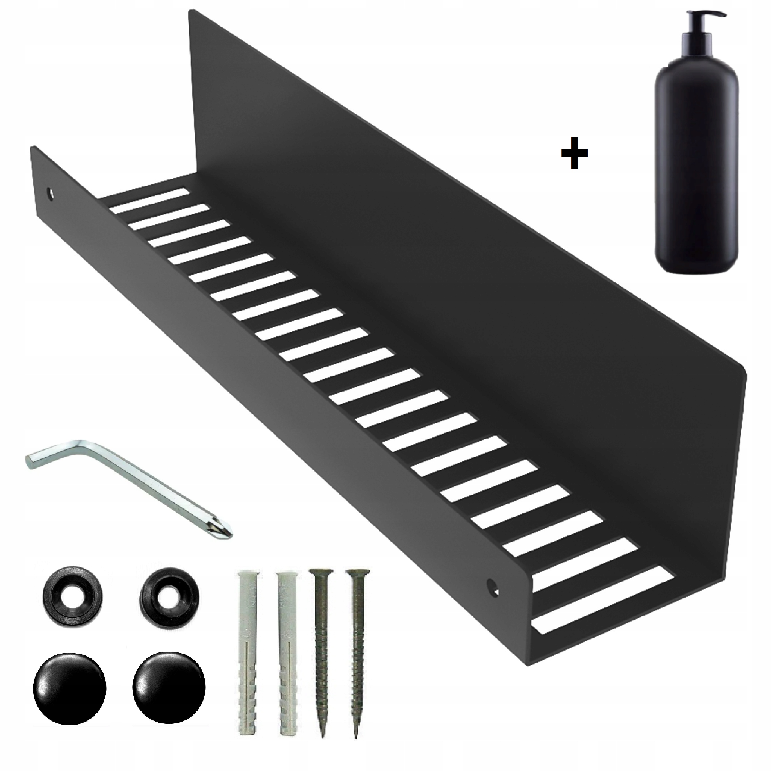 

Półka do kabin prysznicowych 40 cm +butelka