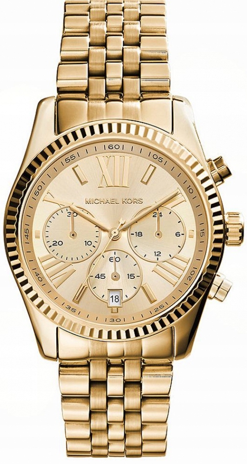 Dámské hodinky Michael Kors MK7378 zlaté fashion na plavání