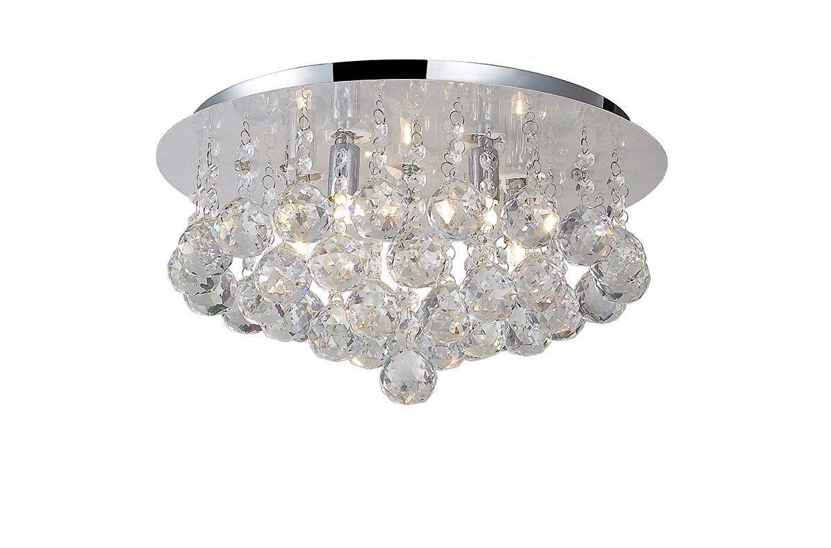 Stropné Svietidlo 38 cm Bolla krištáľový do kozmetického kaderníckeho salónu, Spa