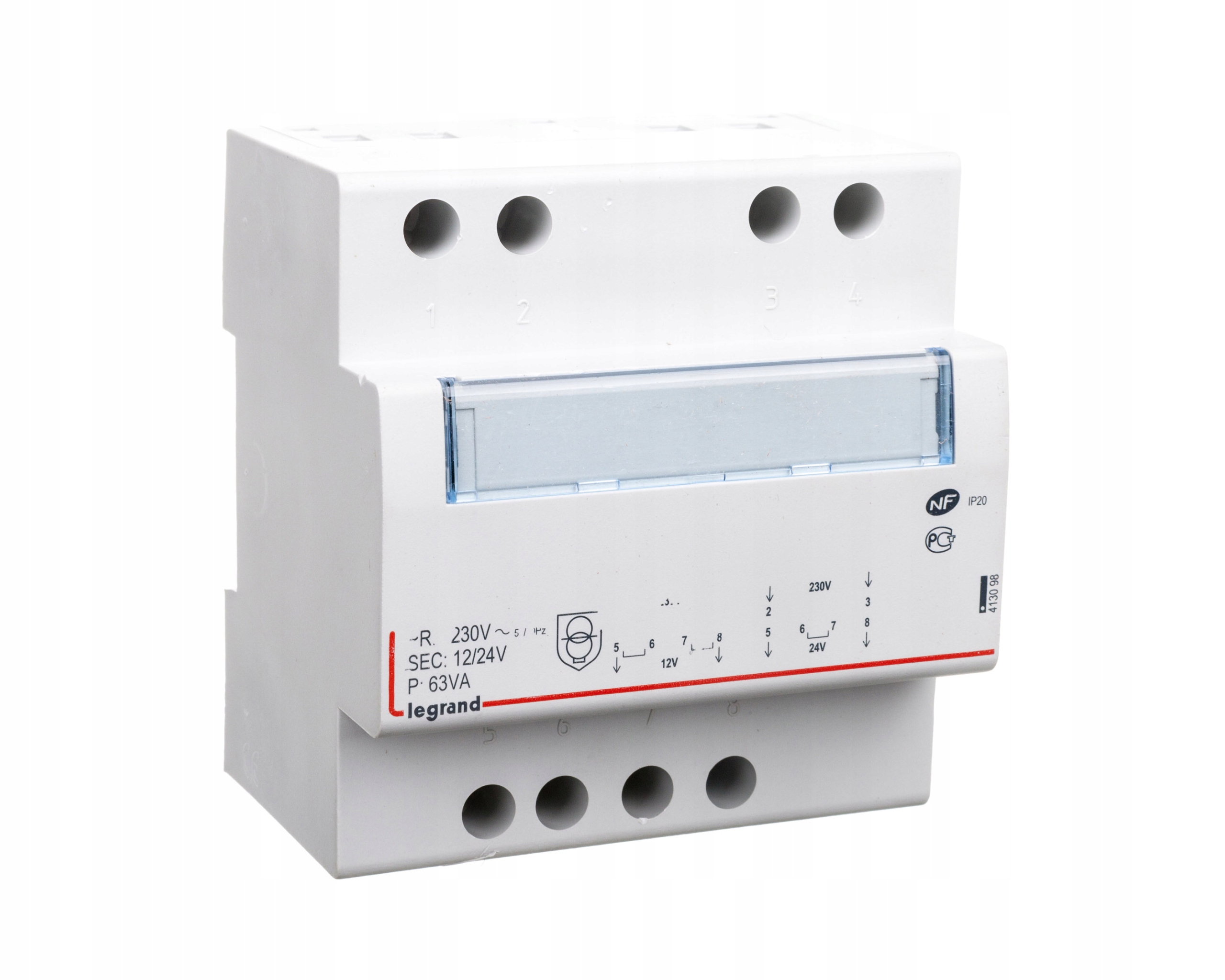 Transformator bezpieczeństwa legrand TR363 12/24V 04254
