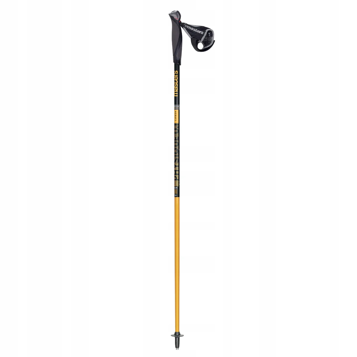 Kije Nordic Walking Masters Physique 0.1 Carbon Black/orange rozmiar 125 cm