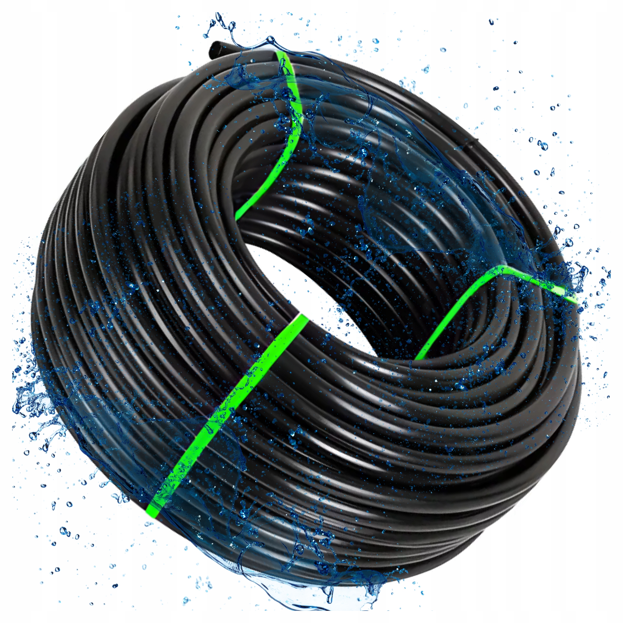 Rura do Nawadniania Montażowa irygacyjna Szczelna Pe Fi 25mm Wąż 100m Mocna