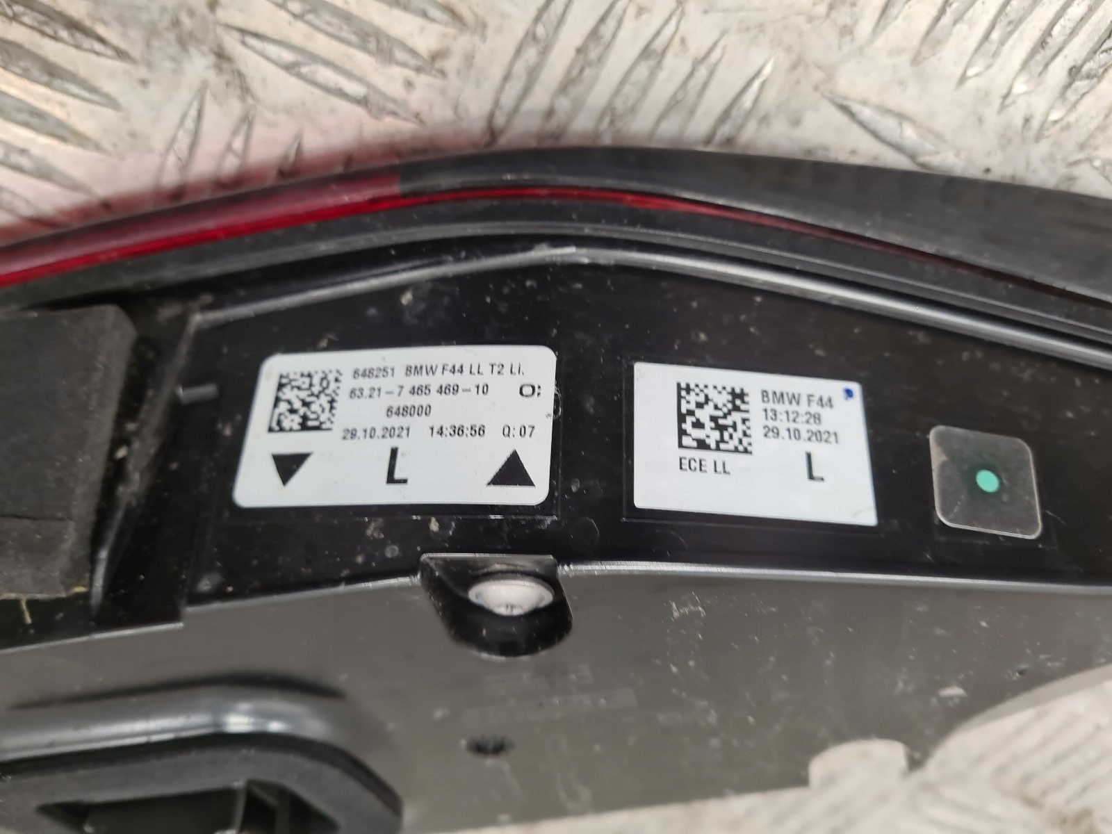BMW F44 light rear part left EU 7465469
