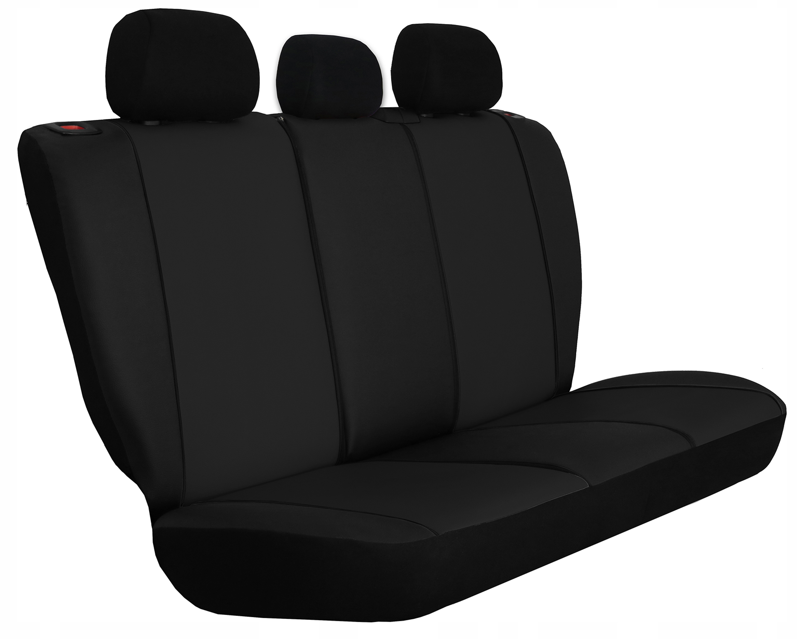 SKÓRZANE POKROWCE MIAROWE SAMOCHODOWE KOMPLET NA FOTELE do MERCEDES GLA II Model Eco Line