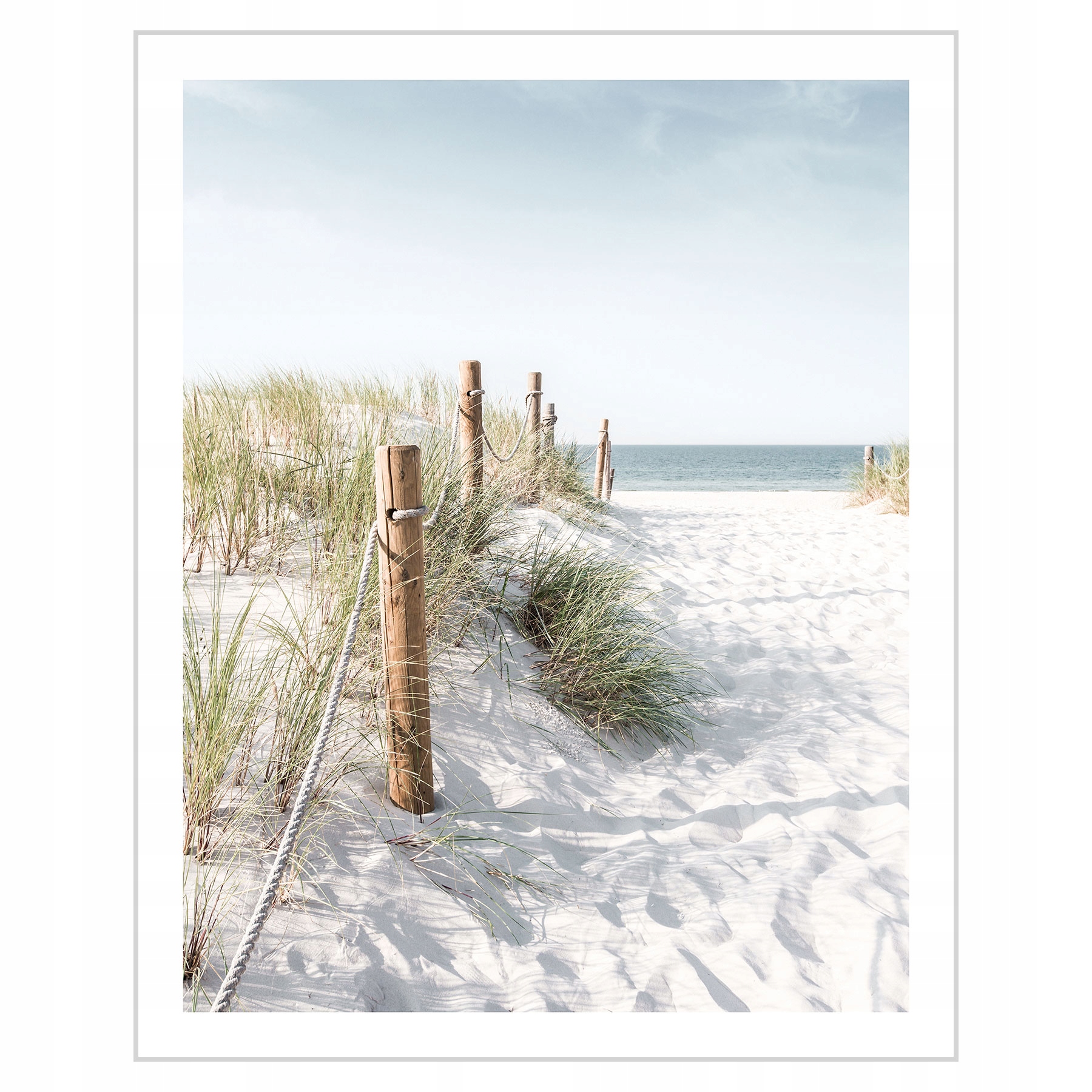 Plakat 40x50 Droga na plażę