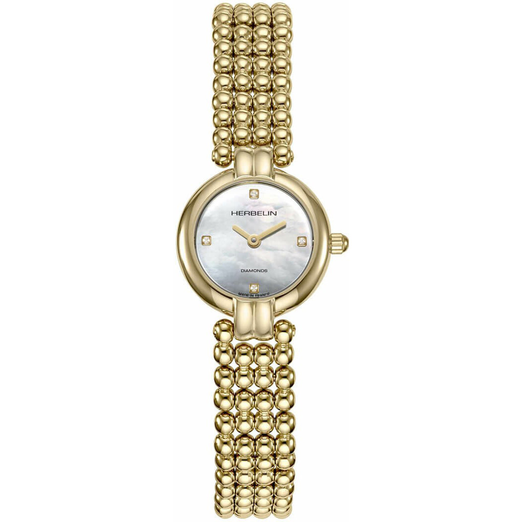 Dámské hodinky Herbelin 17433BP1N zlaté
