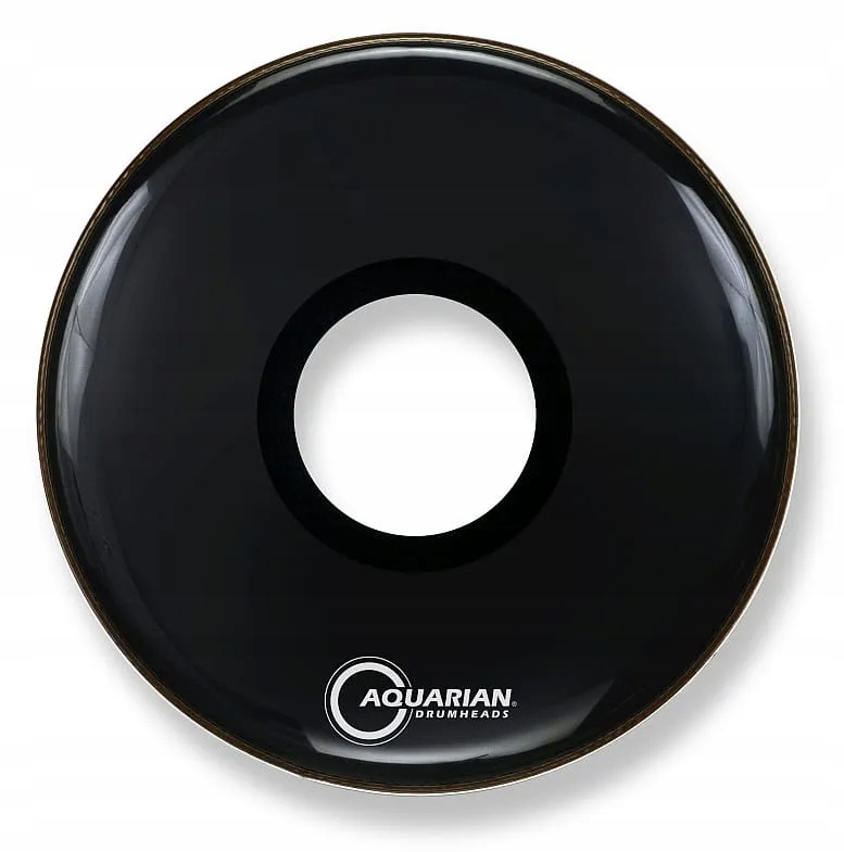 Aquarian Center Port Resonant Bass Black 24"