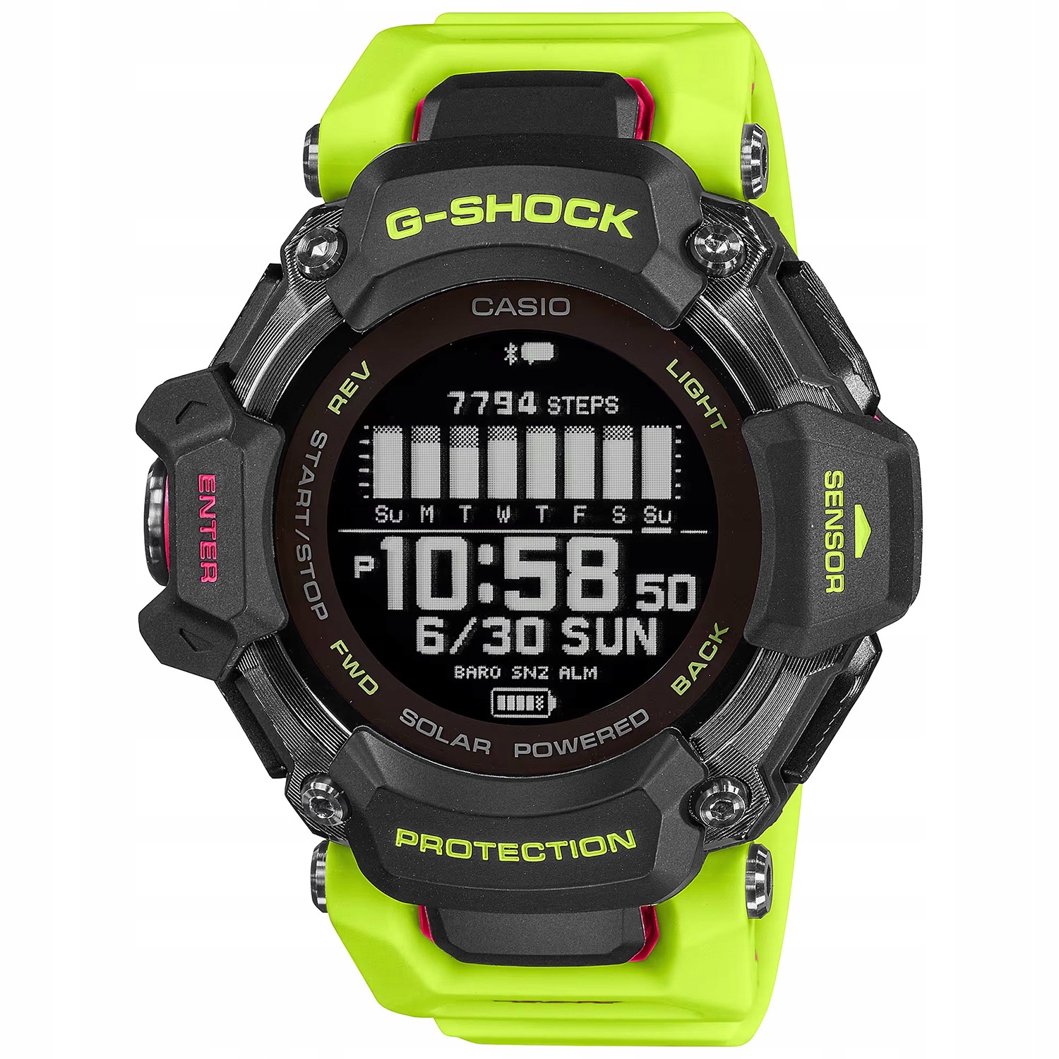 Hodinky Casio G-Shock GBD-H2000-1A9ER Bluetooth