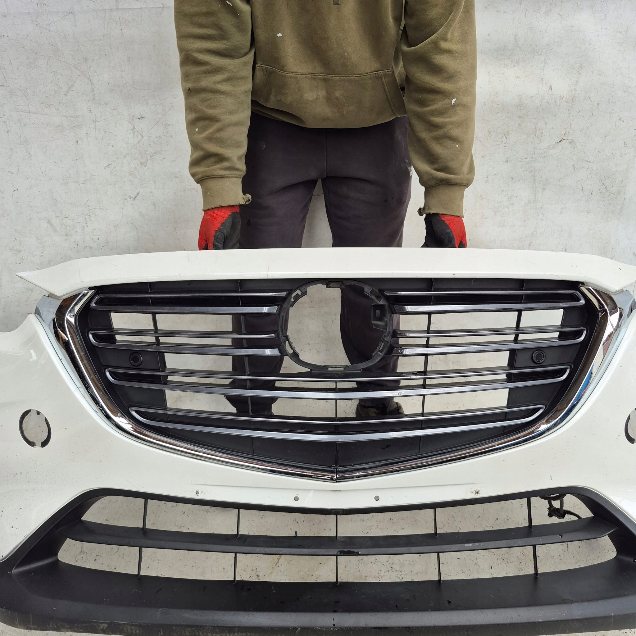 MAZDA CX3 CX-3 LIFT 18- bumper front front grill bundle PDC DK8A-50031