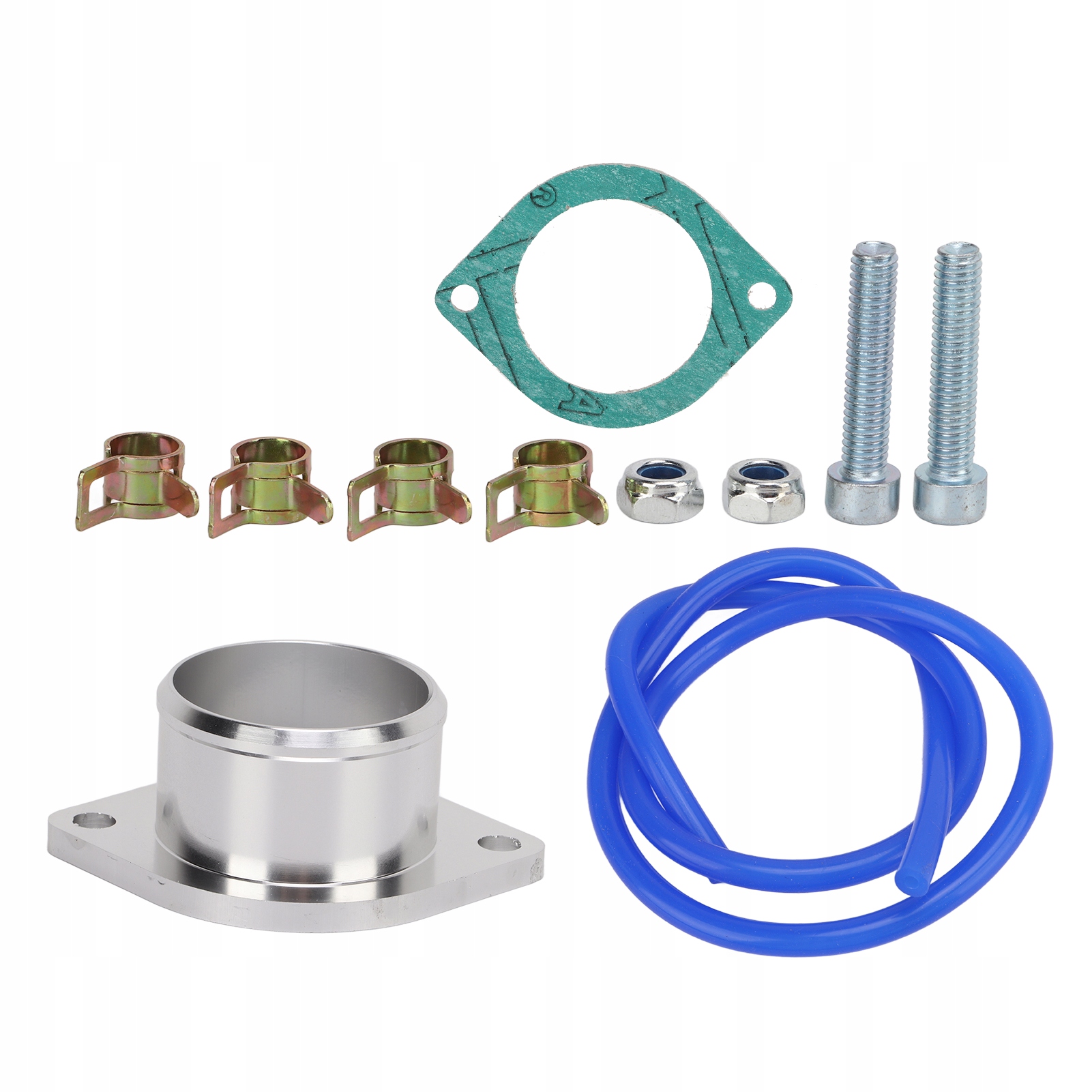 ZAWÓR UPUSTOWY TURBO BLOW OFF BOV SAMOCHODU ZAWÓR NADMIAROWY NIEBIESKI Producent części bez marki