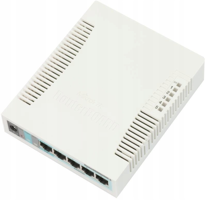 Switch Mikrotik RB260GS (CSS106-5G-1S) 6portový Managed Gigabit