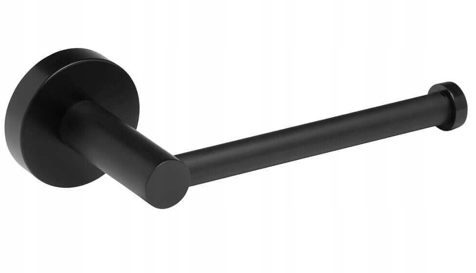 VELDMAN CZARNY UCHWYT NA PAPIER TOALETOWY COSTA BLACK MAT