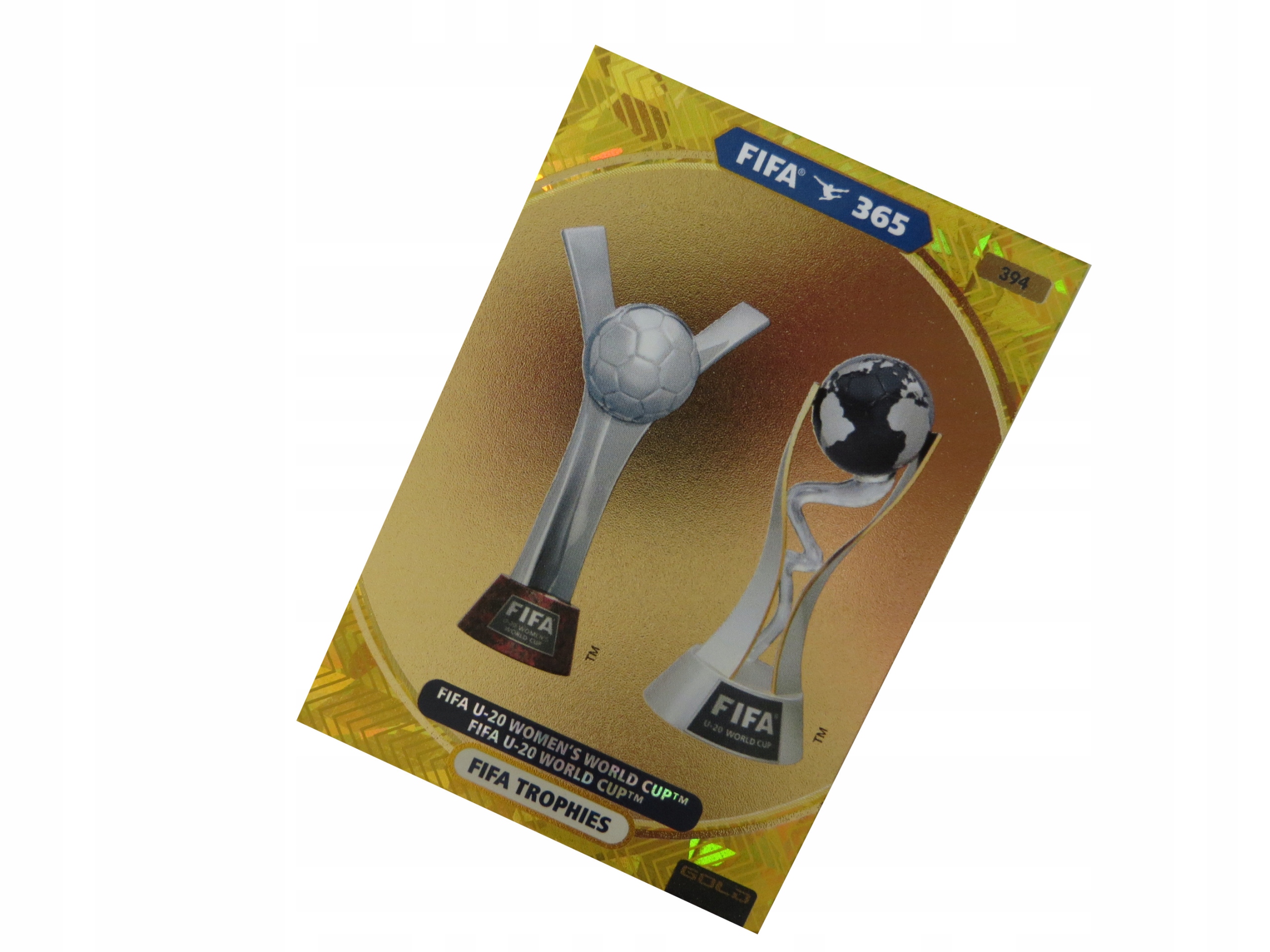 Panini Fifa 365 2021 Karty Piłkarskie Gold Fifa Trophies 394 Women's U-20