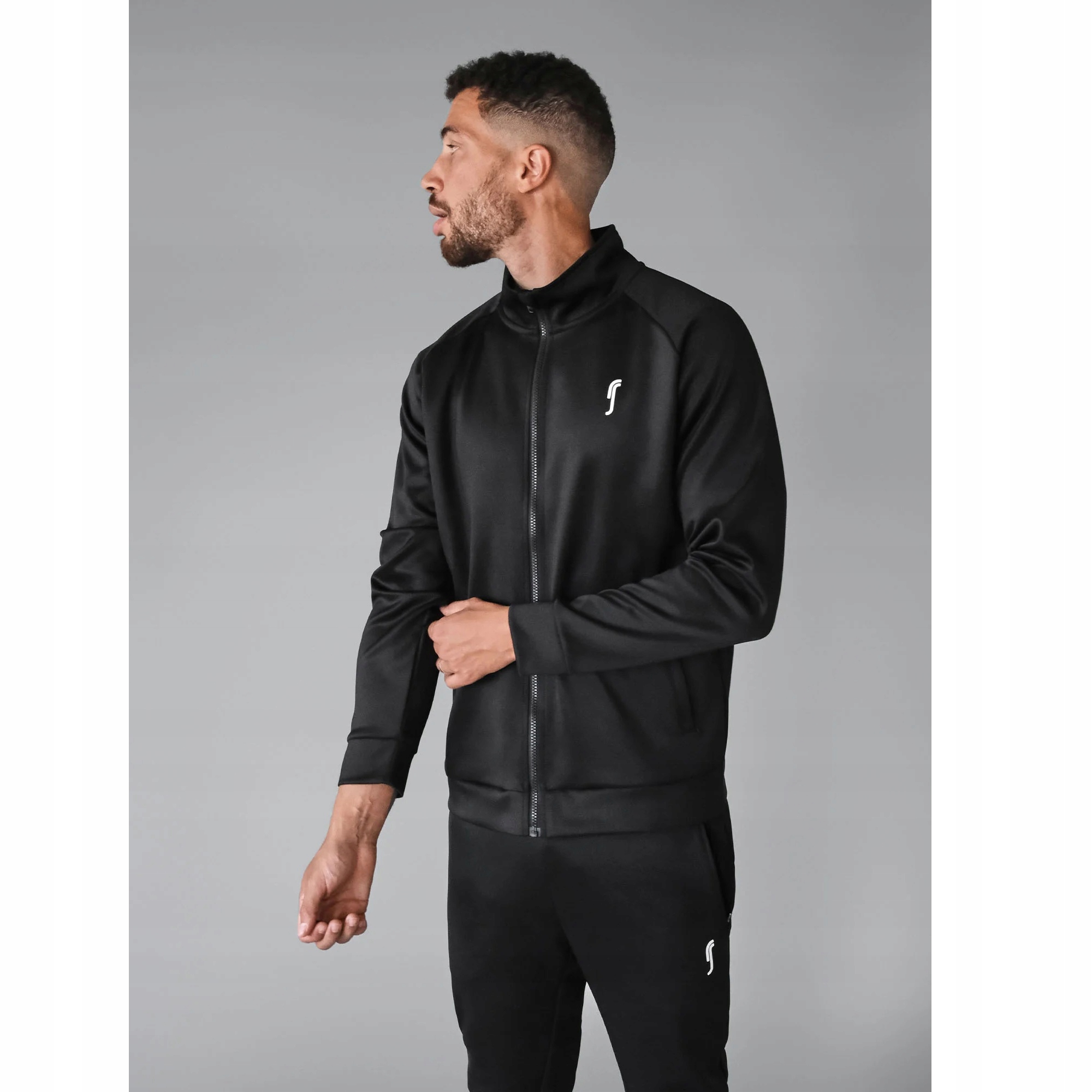 Rs Tennis bluza męska rozpinana black M