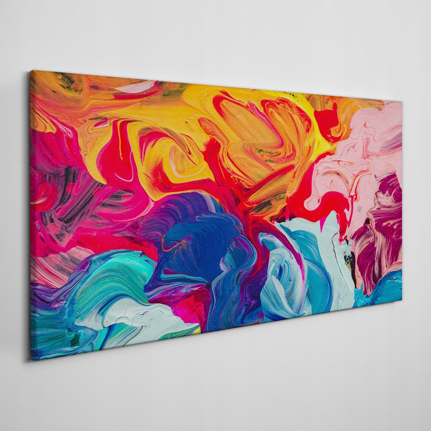 

Obraz na ramie płótno Kolorowe dziwactwo 140x70 cm