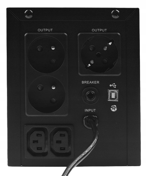 ZASILACZ AWARYJNY VOLT MICROUPS 1200VA 720W 2x7Ah Kod producenta 5UP1200027