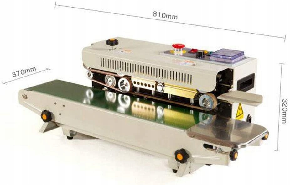 ZGRZEWARKA DO FOLII OPAKOWAŃ CIĄGŁA 0-12M/MIN