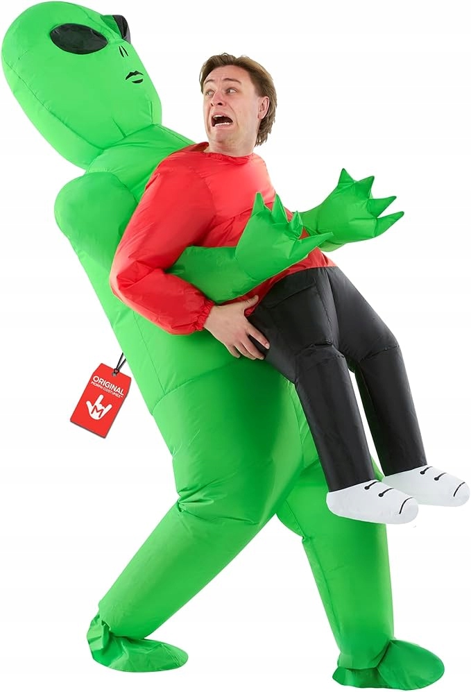 Nafukovací kostým Mimozemšťan Alien Převlek Halloween Karneval