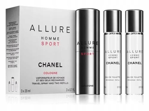 Chanel Allure Homme Sport Cologne Edc 3 x 20 ml