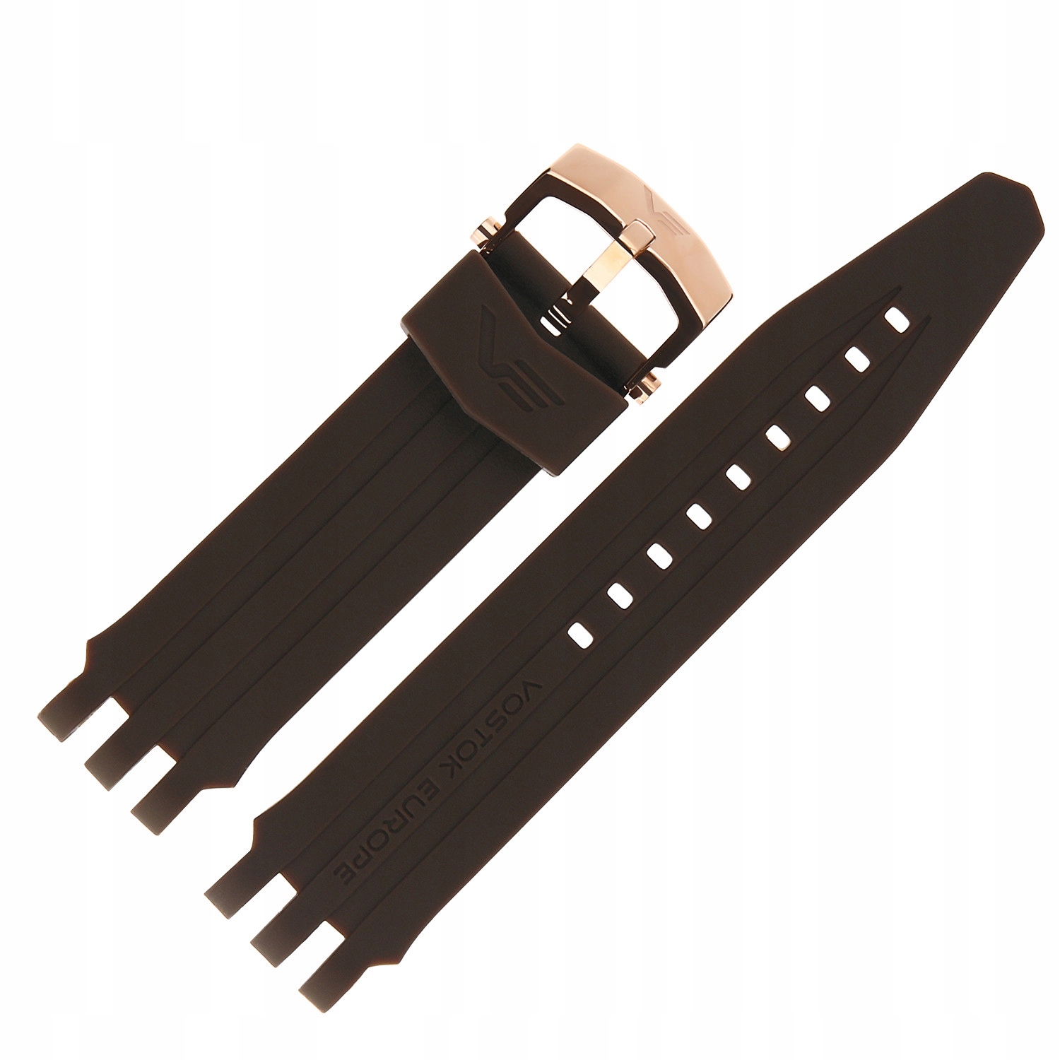 Pásek Energia 3 Silikon (O285) hnědý, růžový