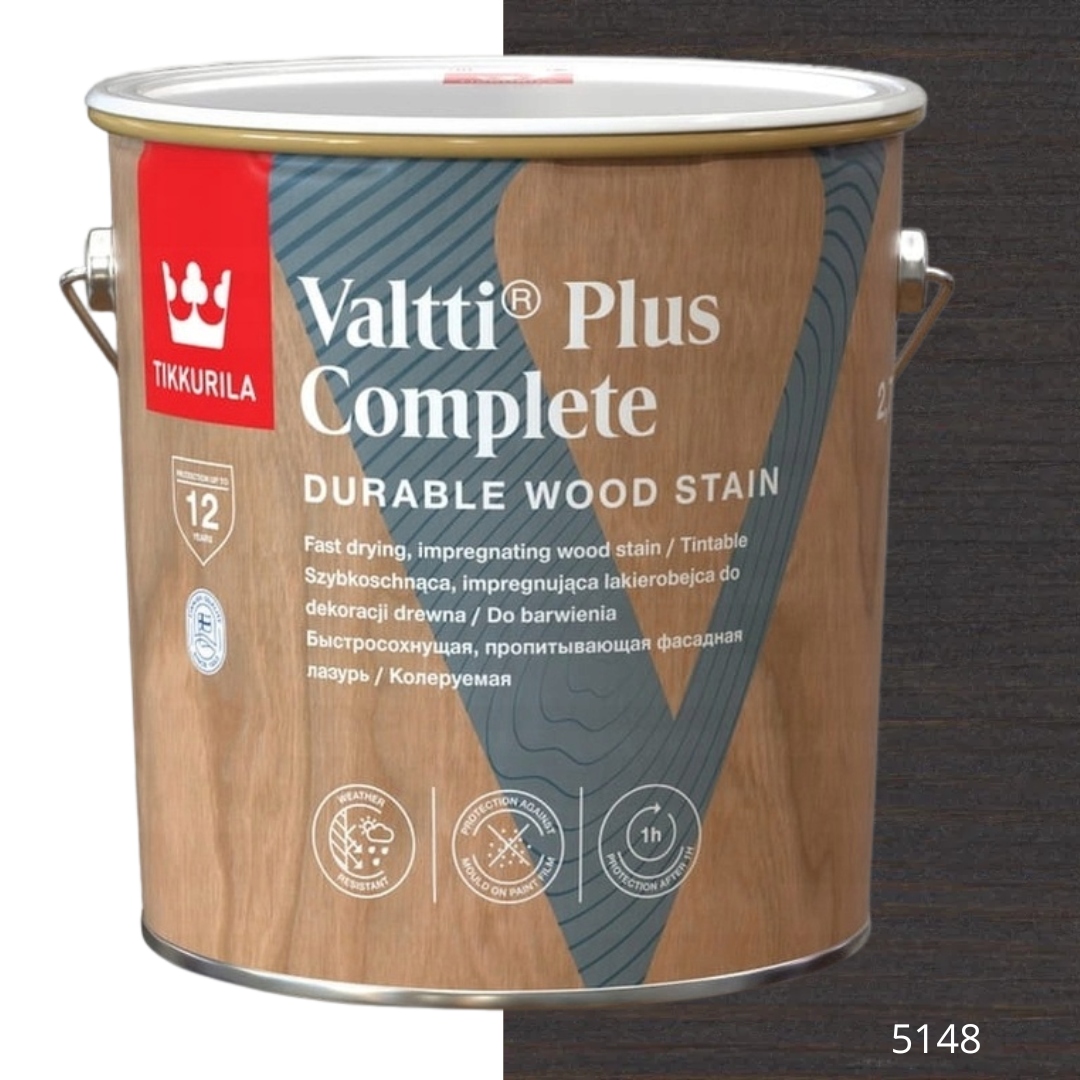 Tikkurila Lakierobejca Valtti Plus Complete 2,7L Kolor 5148