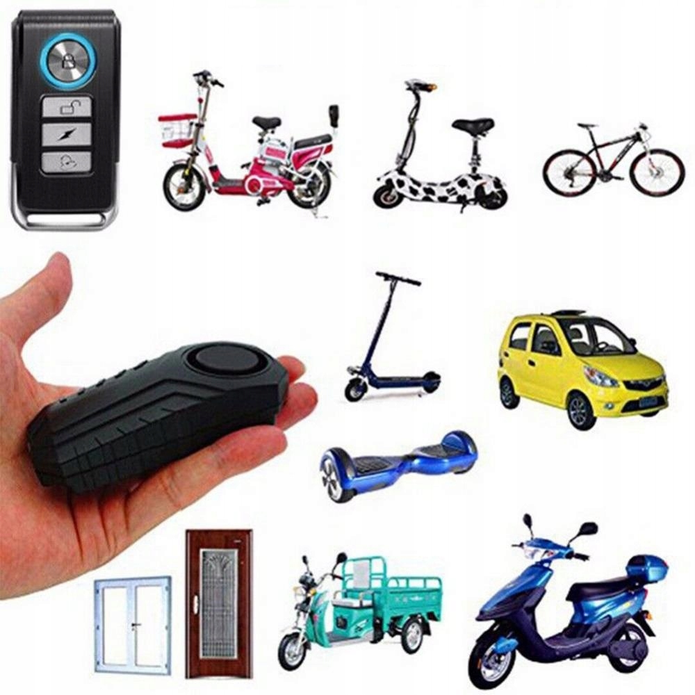 ALARM ROWEROWY + PILOT BLOKADA DO MOTORU HULAJNOGI EAN (GTIN) 6933345609888