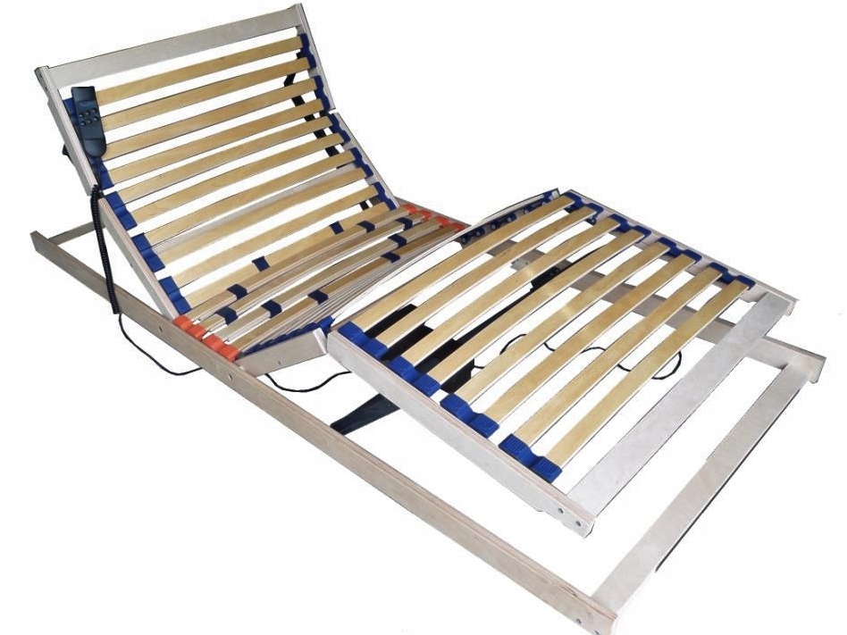 STELAŻ DO ŁÓŻKA ELEKTRYCZNY 28 LISTEW 90X200 ECO STEROWANIE PILOTEM