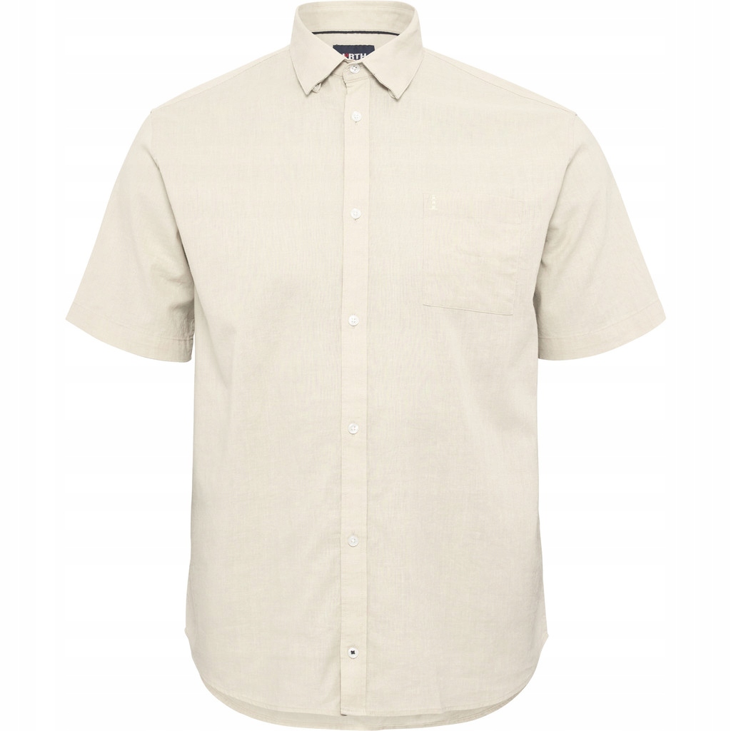 Velká pánská košile North Latitude lněná, velké velikosti 2XL