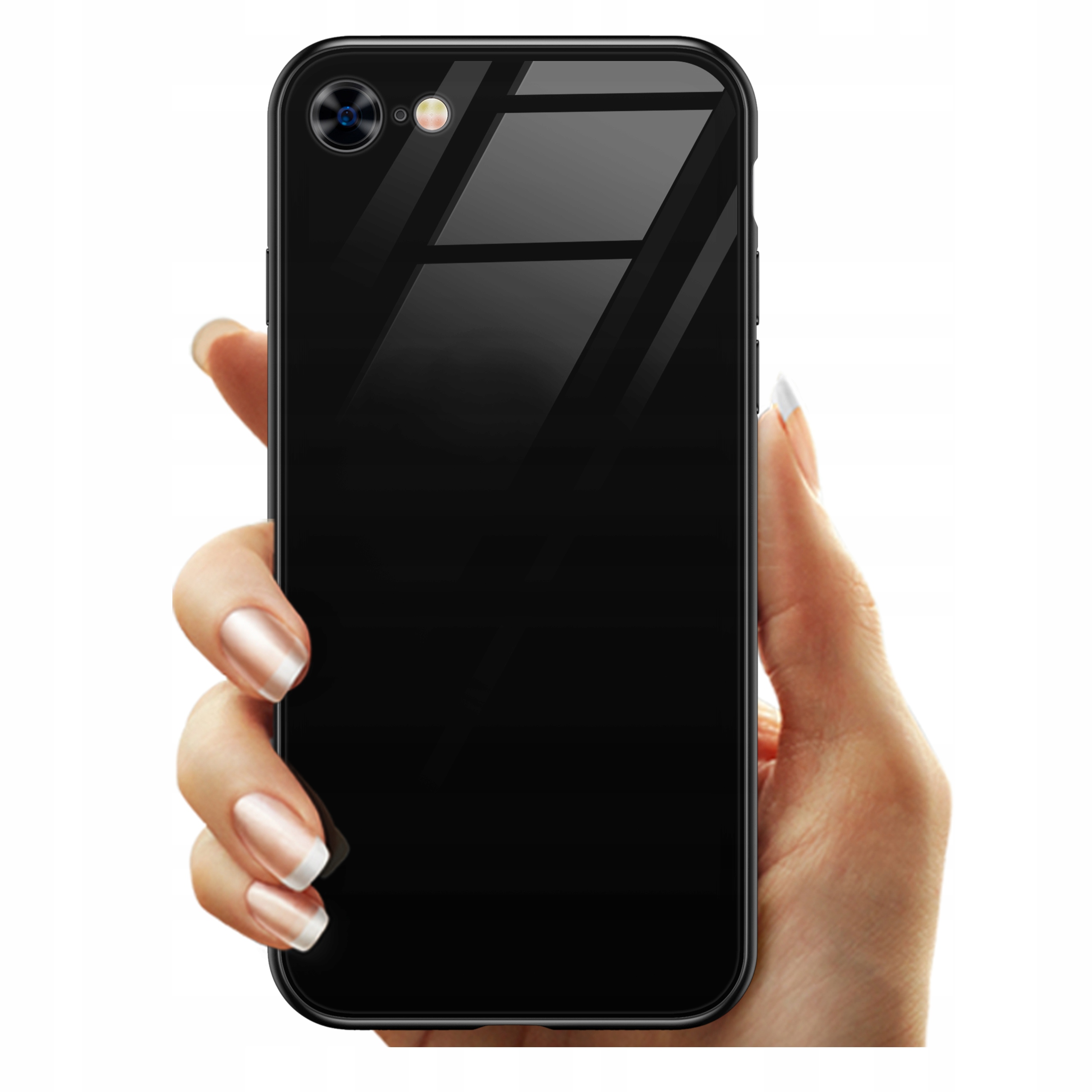 

Etui do Xiaomi Redmi 7a Szklane Black Glass