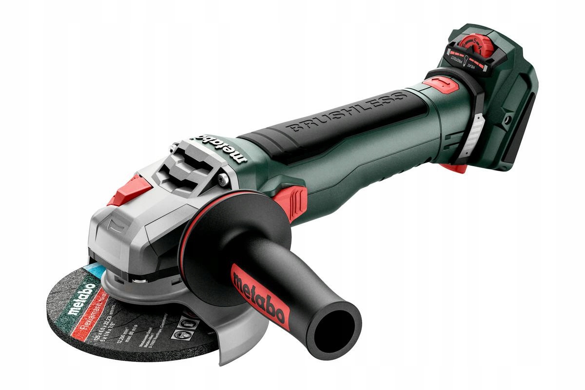 Úhlová Bruska Metabo 125 Wvb 18 Lt Bl 11-125 Quick Carcass Metabox Body