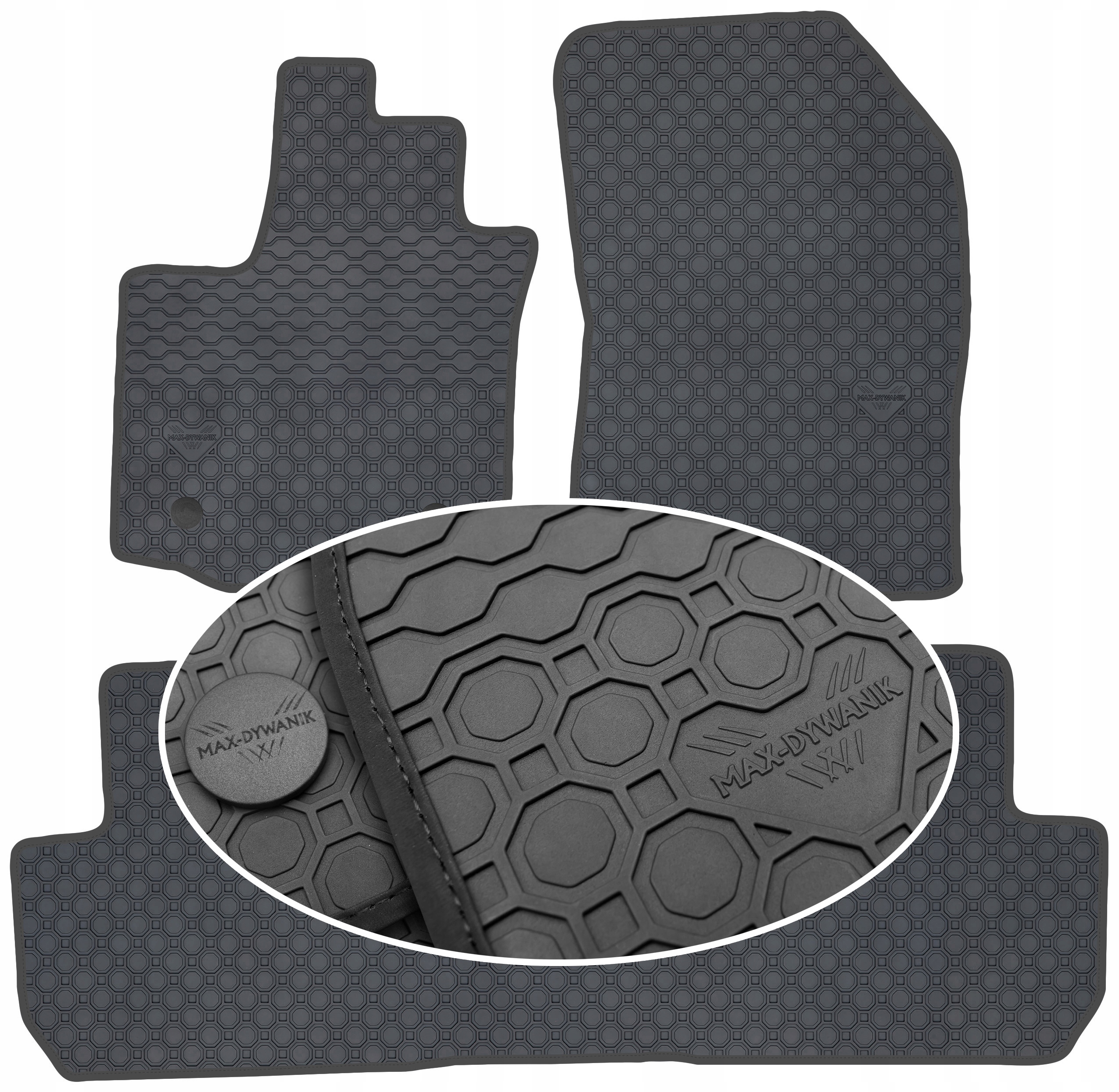 Dacia Lodgy 2012-2021 Koberce Čierne