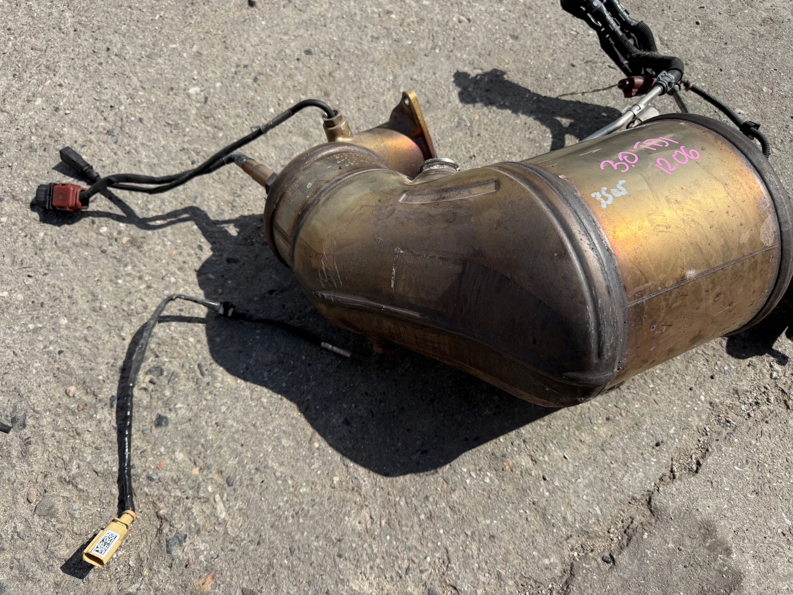 AUDI A8 D4 3.0 TDI catalyst DPF 4H0131765B 4H0131703M