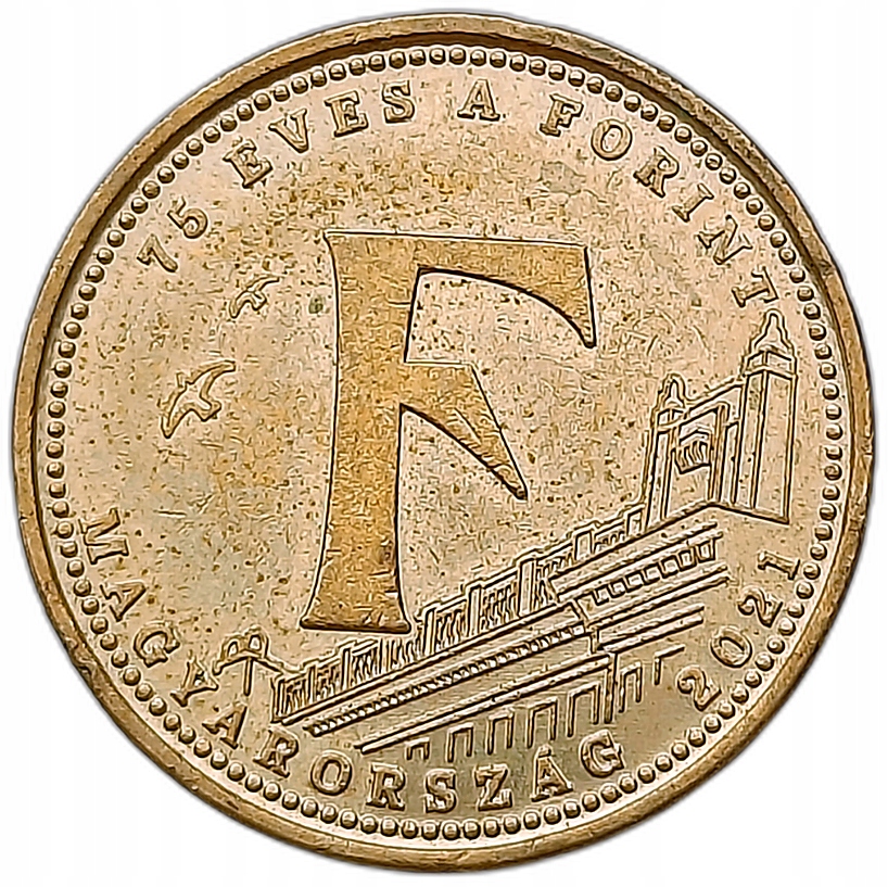 WĘGRY 5 FORINT 2021 LITERA 