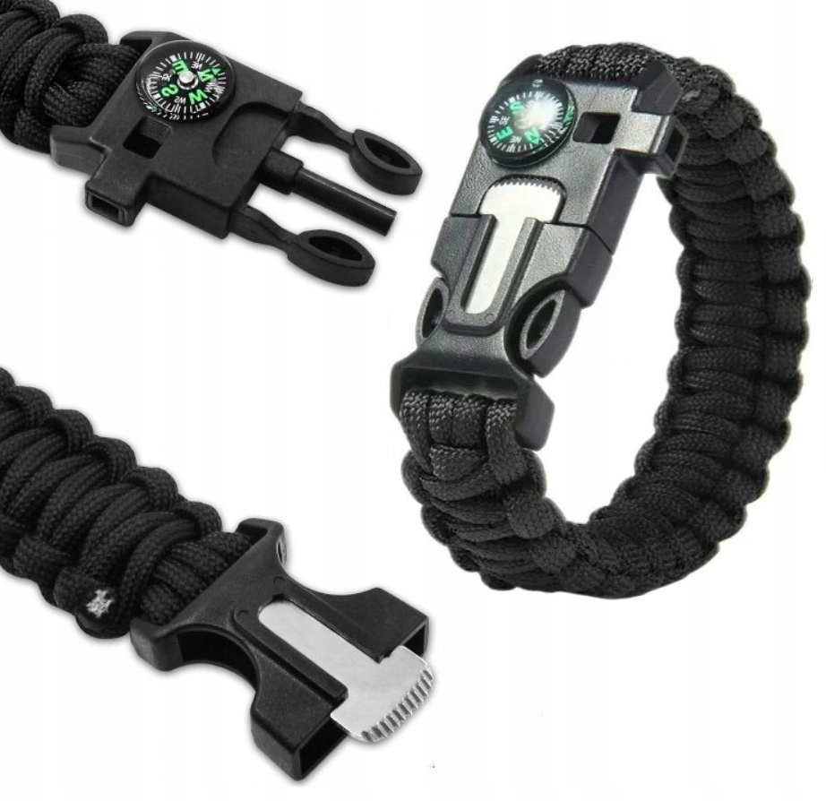 Náramek pro přežití 5v1 Gart Náramek pro přežití 5v1 paracord