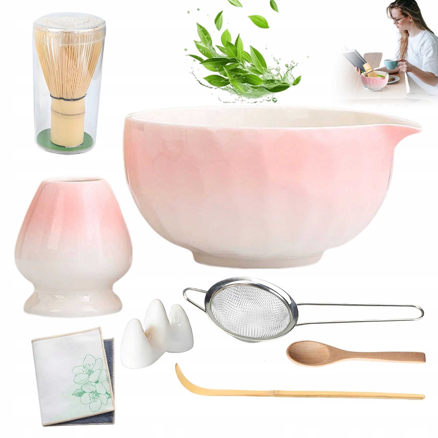 Sada Pro Matcha Dárková Sada Matcha Startovní Japonská 8KS Jako Dárek