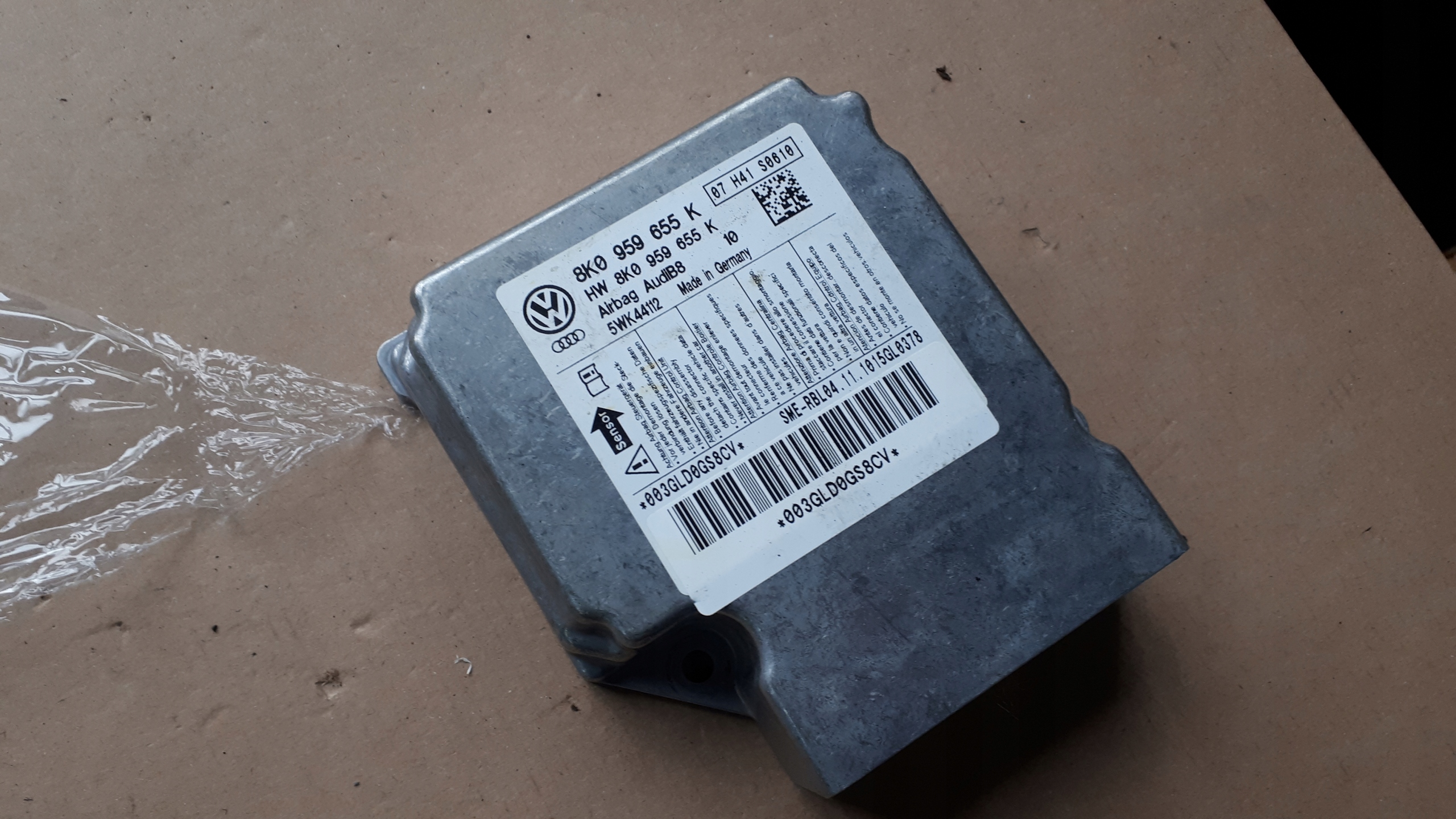 S4 B8 A4 module control unit airbag A5 Q5 SQ5 S5