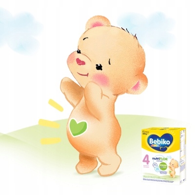 Bebiko Junior 4 Odżywcza formuła ZESTAW 3x600g Linia produktowa nutriFLOR EXPERT