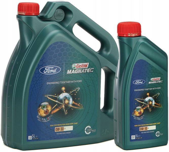 CASTROL PROFESSIONAL MAGNATEC 0W30 D A5 6L Pojemność opakowania 1 l