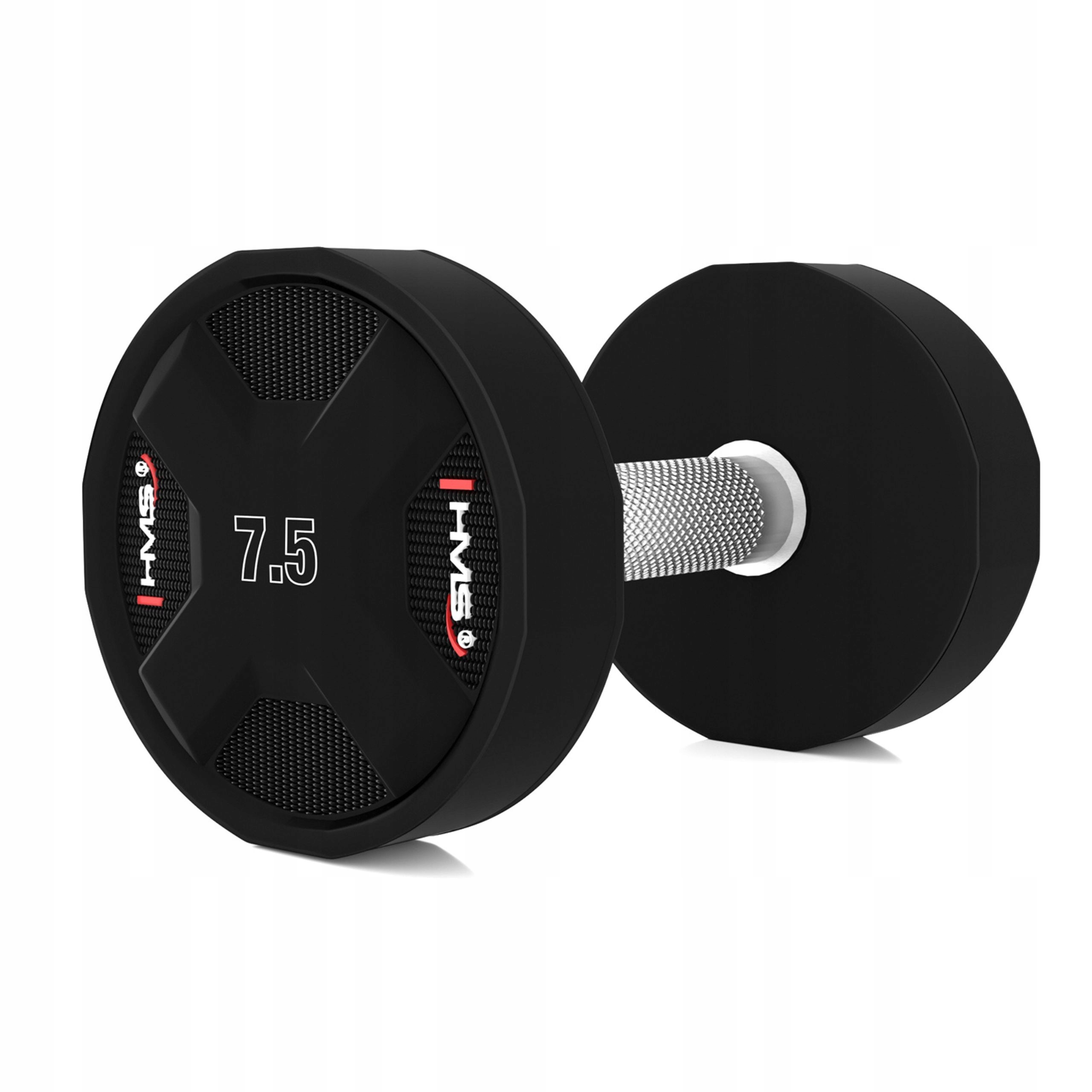 Tréninková činka ocel polyuretan Cpu 7,5 kg Hms Hpc