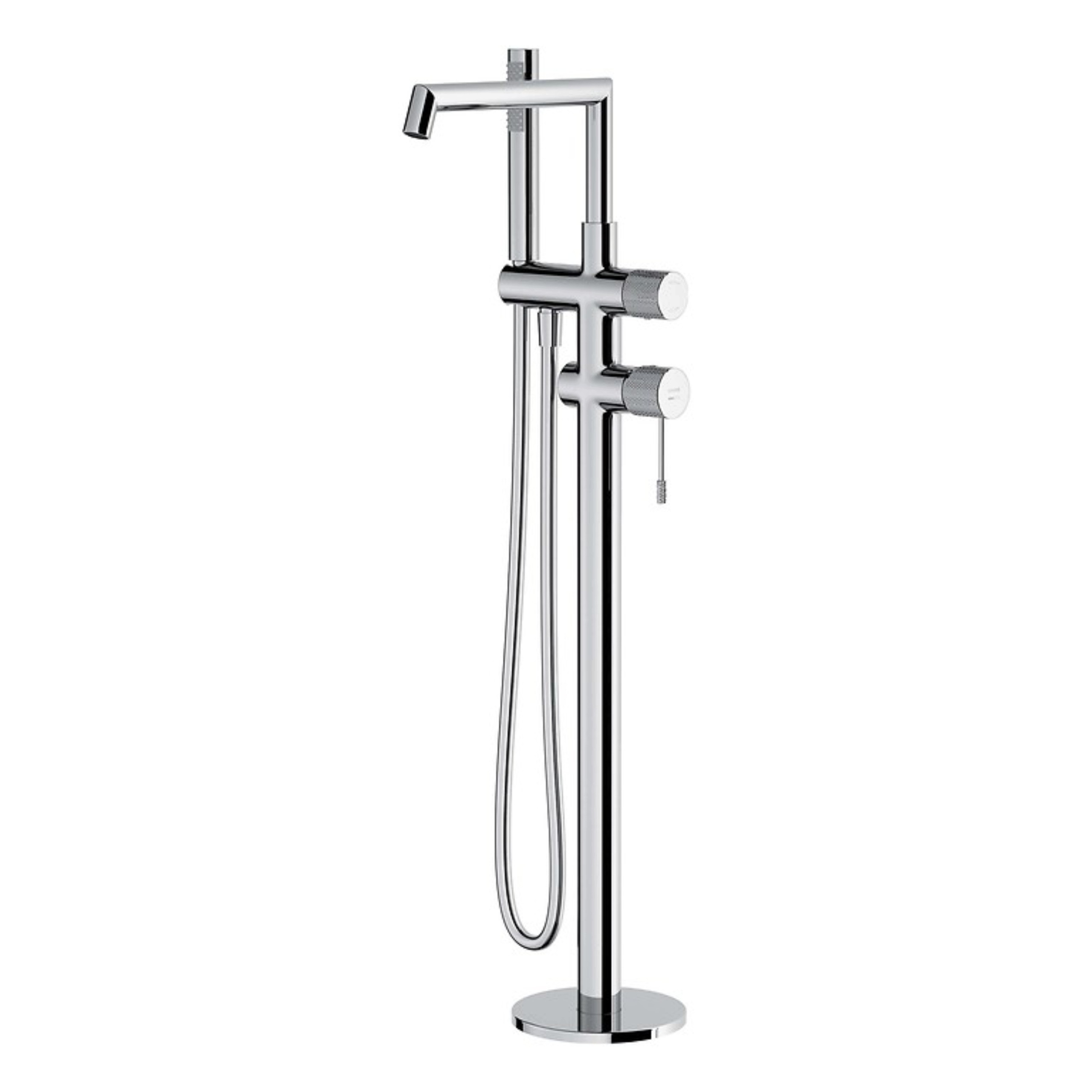 Volně stojící vanová a sprchová baterie Cersanit Zen chrom S1001-160 97 cm