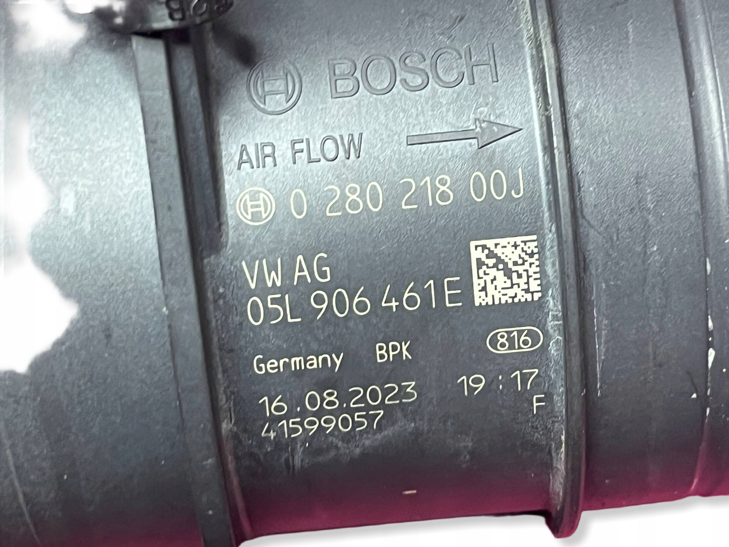 flow meter 05L906461E VOLKSWAGEN ARTEON !J