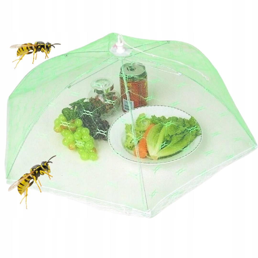 OSŁONA NA ŻYWNOŚĆ JEDZENIE MOSKITIERA SIATKA GRILL 50cm x 50cm